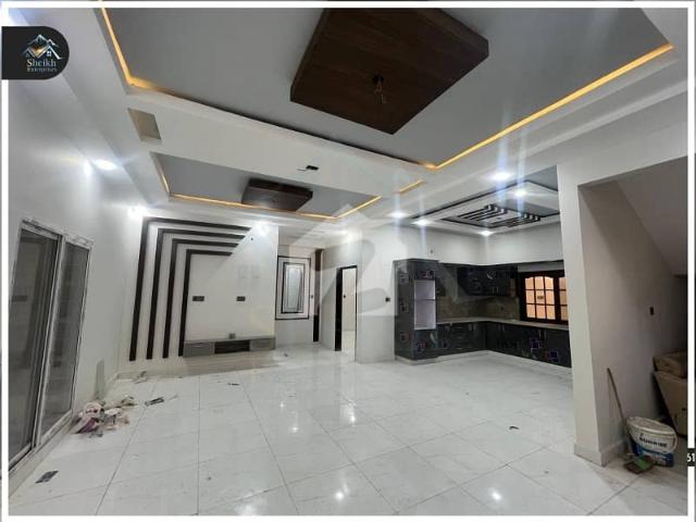 Brand New Ground Floor Portion For Rent in Block H North Nazimabad