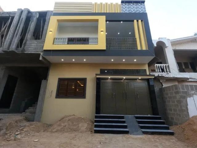 Brand new double story house for sale in model colony near liaquat ali khan road sheet 6 karachi malir id 95542
