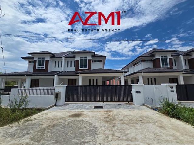Brand New Double Storey Semi Detached at Taman Tunku Miri Negotiable