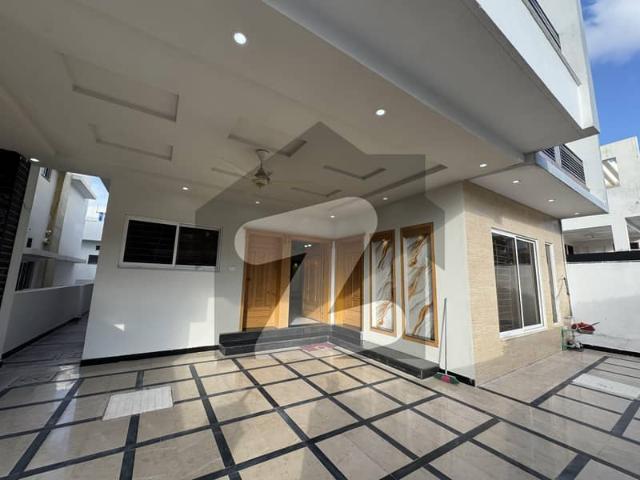 Brand New Designer 10 Marla West Facing House For Sale In Sector C 3 Near To Gate Bahria Enclave, Islamabad