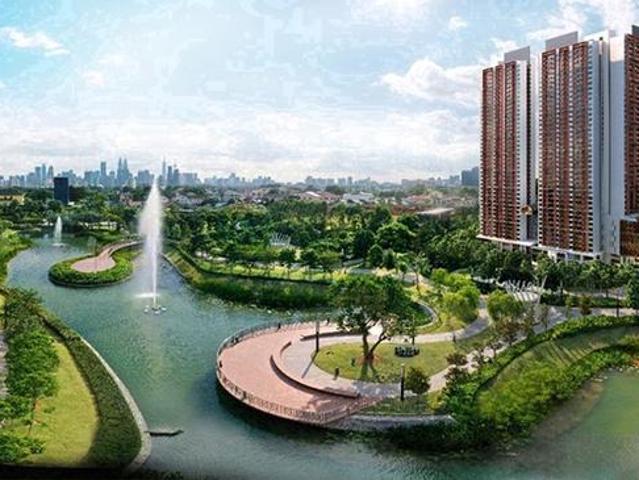 Brand New Edgewood Skysanctuary 3R2B Setapak Balcony KL Park View