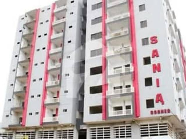 Brand New Flats for Sale 2bed lounge Sania Corner, Sector 18 C, Scheme 33 Karachi Bank loan applicable