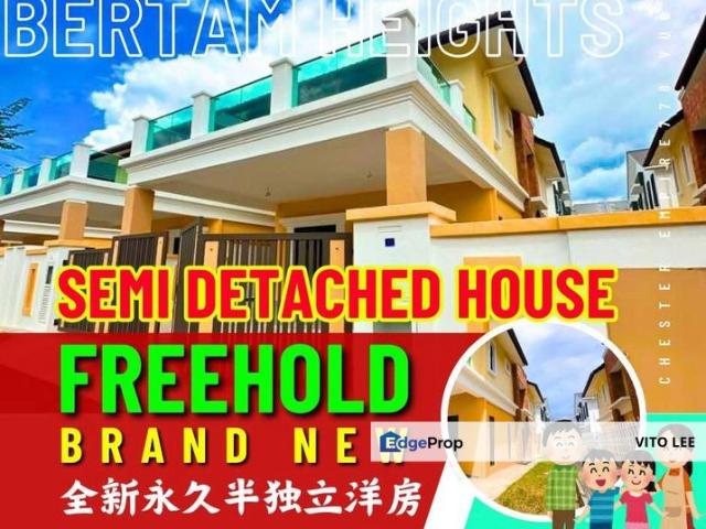 Brand new Freehold Double Story Semi D House for Sale