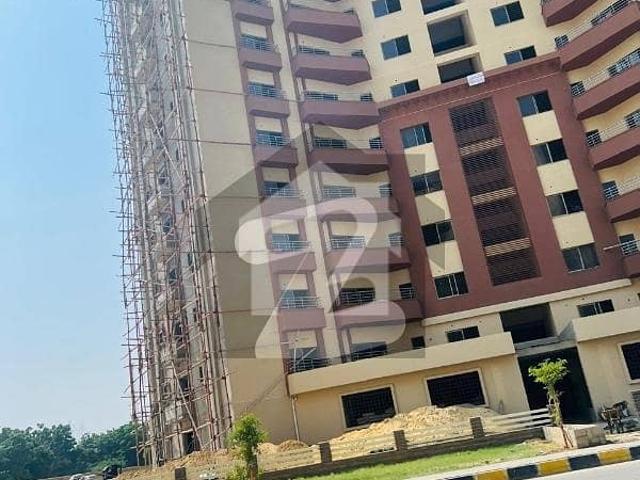 Brand new front and west open with covered car parking flat available for sale in askari v malir cantt g+11 building