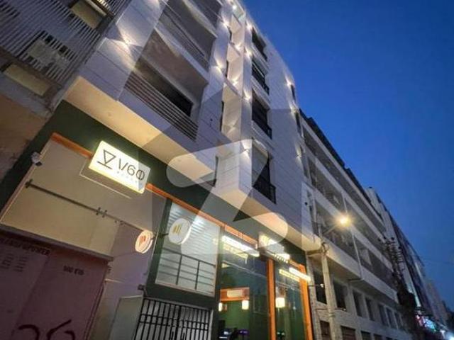 Brand new fully furnished 3 bedroom luxury apartment for rent in dha karachi al murtaza commercial area