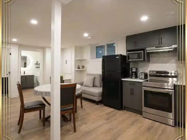 Brand New Furnished 2 Bedroom Legal Basement Suite in The Uplands
