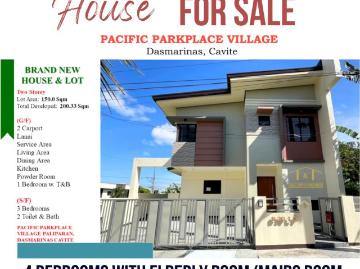 Brand new house and lot for sale in dasmarinas, cavite [house and lot ️] June 2024 in Dasmariñas, Cavite for sale