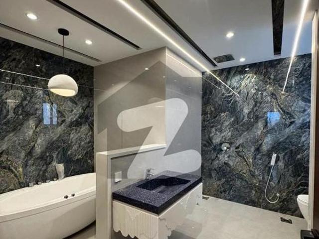 Brand new one kanal luxury modern design house in dha phase 6 ac install. DHA Phase 6