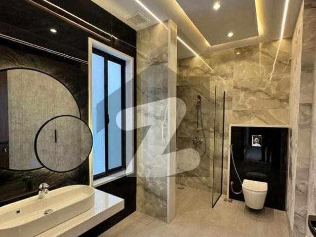 Brand new one kanal luxury modern design house in dha phase 7 ac install. DHA Phase 7