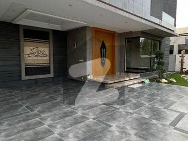 Brand new one kanal luxury modern design house in dha phase 06 original picture ac install curtains install dha phase 6