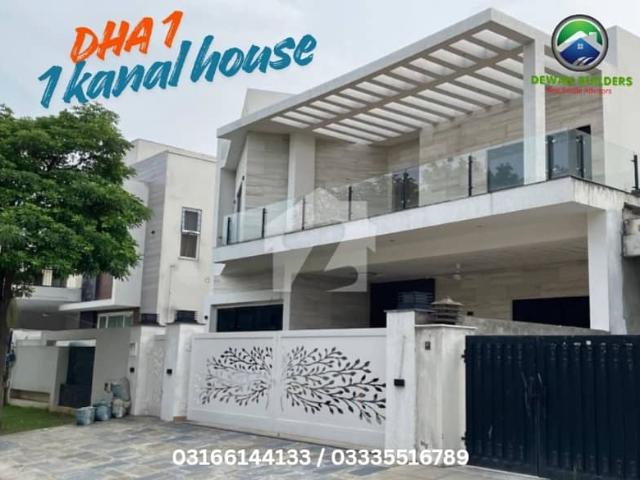 Brand New Owner Built 1 Kanal House In Dha 1 For Sale