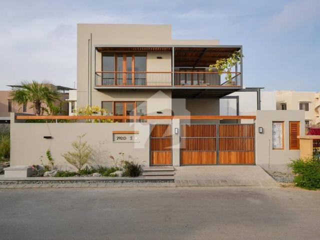 Brand New Luxury Designer House | 5 Bedrooms | Swimming Pool | Basement | West Open | Semi Furnished