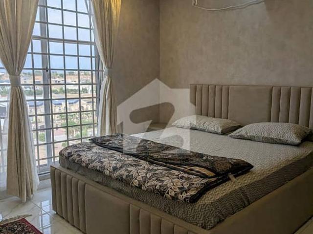 Brand New Luxury 2 Bed Full Furnished Corner Apartment for Rent | Main Expressway | Gulberg Greens Islamabad |