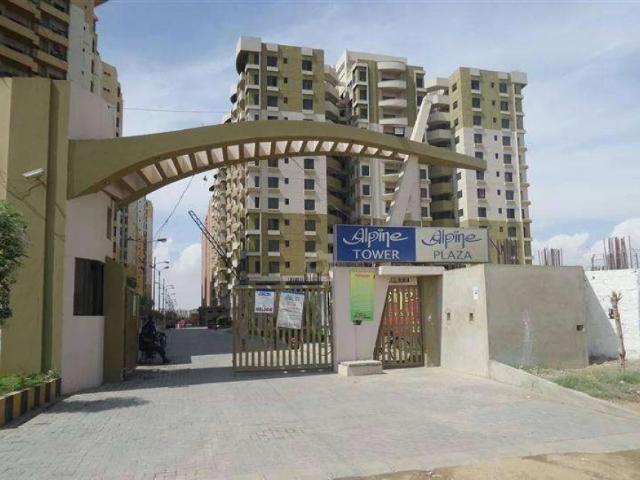 Brand New Luxuries Flat 1900 sq fts 3 Bed DD Alpine Plaza in Gulistan Karachi Gulistan e Jauhar Block 20 ID 43560