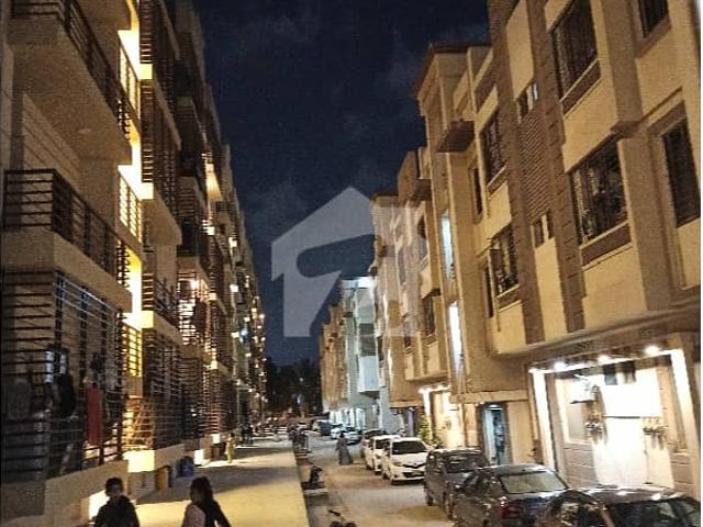 Brand New, Luxurious Apartment 3 Bed DD On First Floor Equipped With All Utilities Supplies Located At Stunning Location Of Main University Road, Gulistan E Johar Block 7