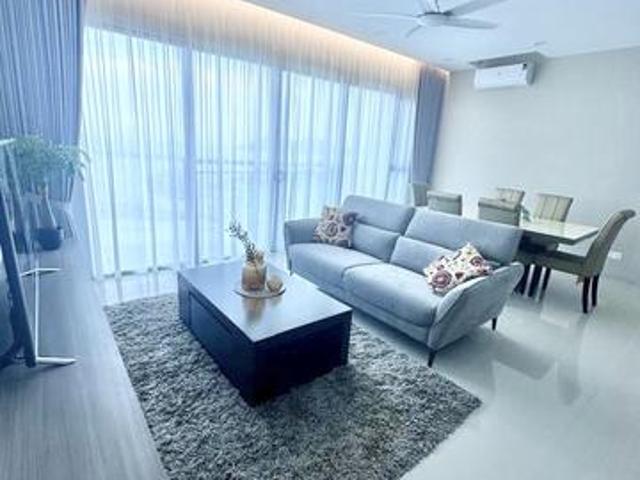 BRAND NEW MEZZO Condo Sea View Bridge View 2 Car Park Full Furnished