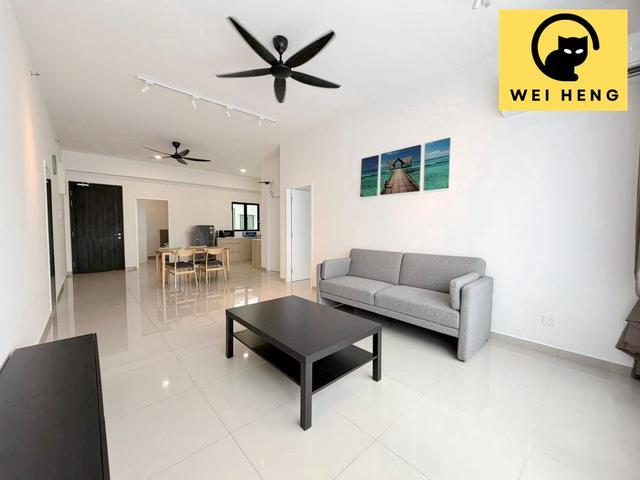 brand new sunshine residence fully furnished in ayer itam rent
