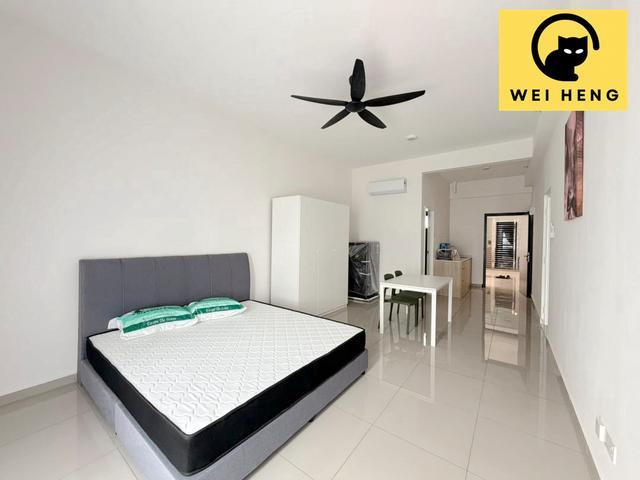brand new sunshine residence studio unit in ayer itam rent