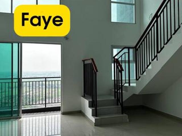 Brand New Partially FurnishedMetropol Duplex Condo Bukit Mertajam