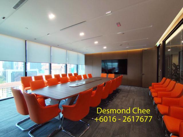 Brand New Premium Fully Furnished Office @ Plaza Conlay 2067sf MD Status Green Building Next to MRT Station