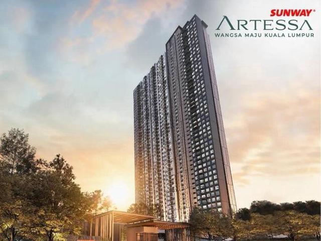 Brand New Wangsa Maju Sunway Artessa Residence partly furnished
