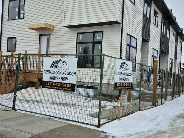 Brand new 1, 3 & 4 bdrm units