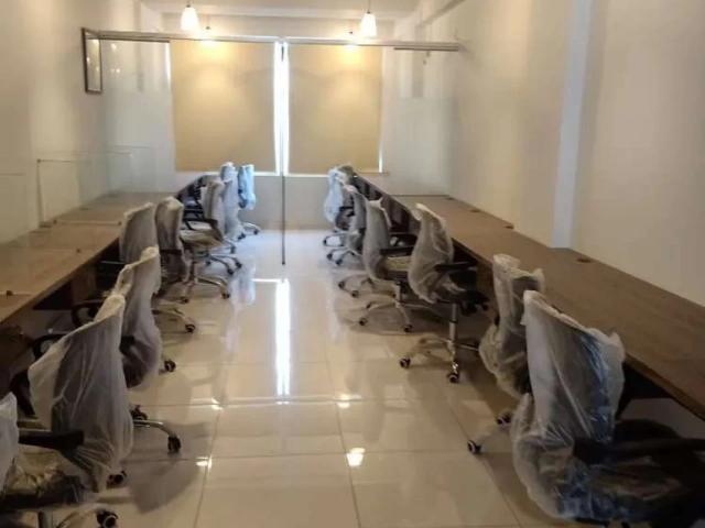 Brand new vip furnished office for rent call center 24/7 time with gen karachi dha phase 5 id 37677