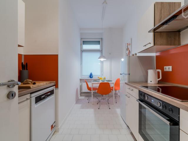 Brandnew furnished+ Sleep perfectly quiet in an stylish sunny flat
