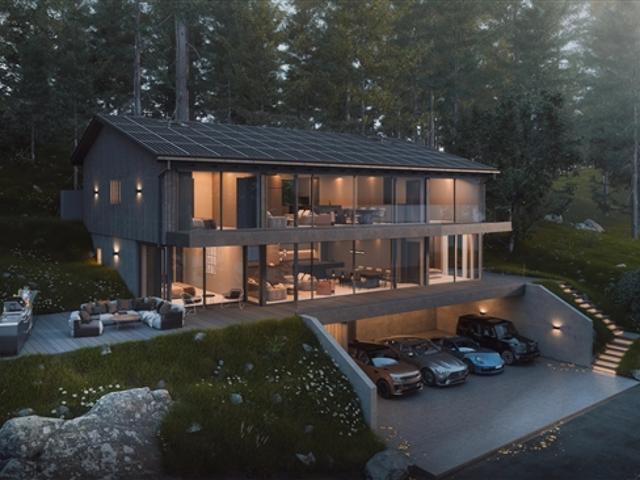 Brandneue, hochwertige Dachboden mit großer Terrasse und atemberaubender Aussicht