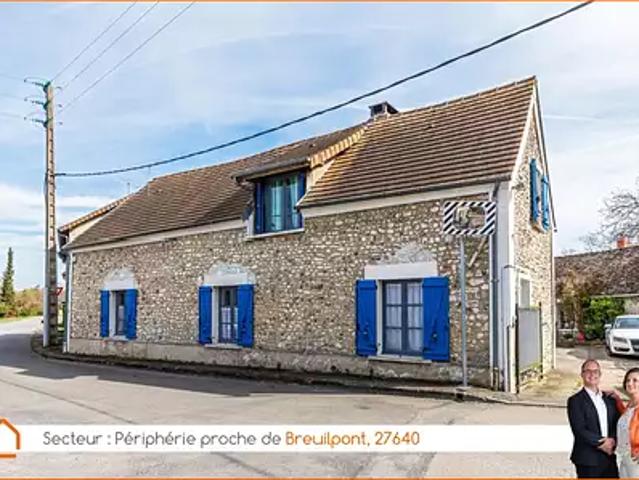 Breuilpont 27640 Achat / Vente maison 5 pièces t5