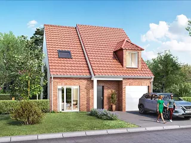 Brebières 62117 Programme neuf maison neuf à vendre 4 pièces PTZ+ RT 2012