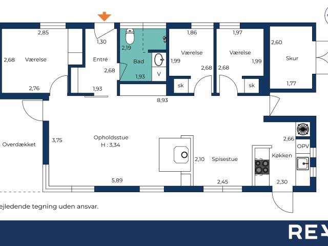 485 1 Bregnehøjvej 2, Hune Velholdt sommerhus på stor lukket grund RealMæglerne