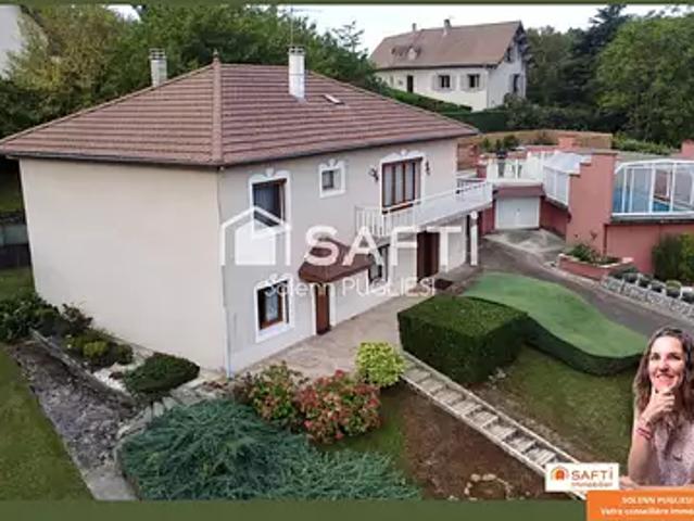 Bressieux 38870 Achat / Vente maison 8 pièces t8 piscine terrasse