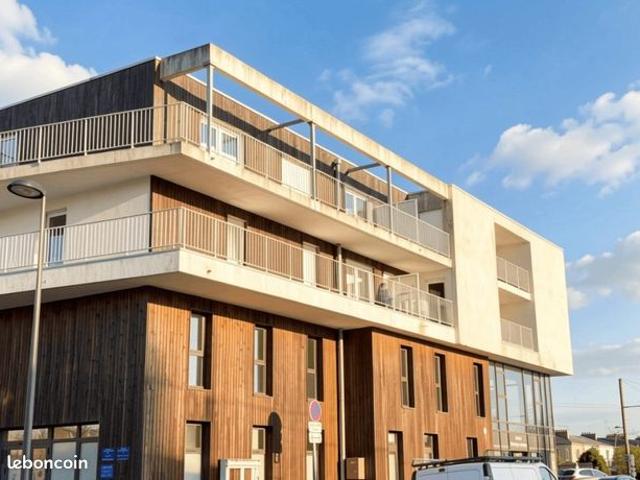BREST SAINT PIERRE Appartement T3 56.51m² Dernier étage ascenseur terrasse Garage