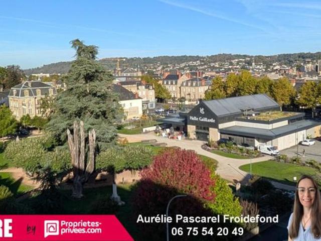 Brive hyper centre avec vue dégagée: Appartement T4 de 93m² au dernier étage avec ascenseur 369 000 Euros