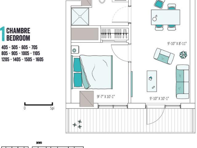 BRiX MTL 1 Bed 1 Bath B08 [object Promise] for Rent