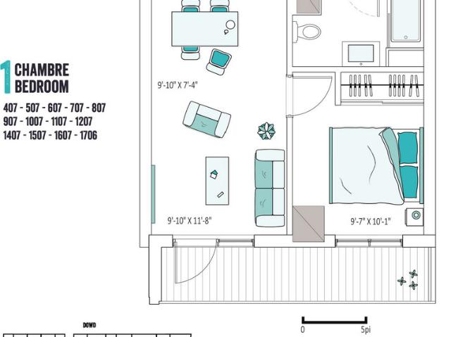 BRiX MTL 1 Bed 1 Bath B13 [object Promise] for Rent