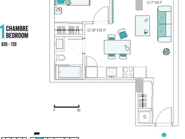 BRiX MTL 1 Bed 1 Bath B7 [object Promise] for Rent