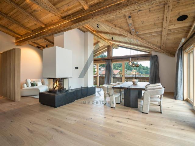 Brixen Residences: Sonnige Penthouse Wohnung mit Ski In/Ski Out in Toplage