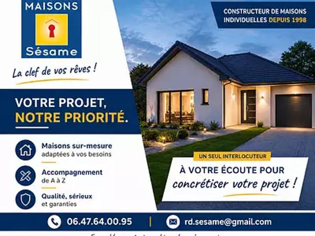 Brie Comte Robert 77170 Programme neuf terrain neuf à vendre