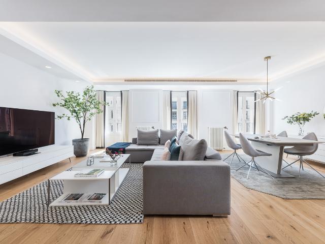 Bright 3 bedroom apartment for rent on Calle de Alcalá