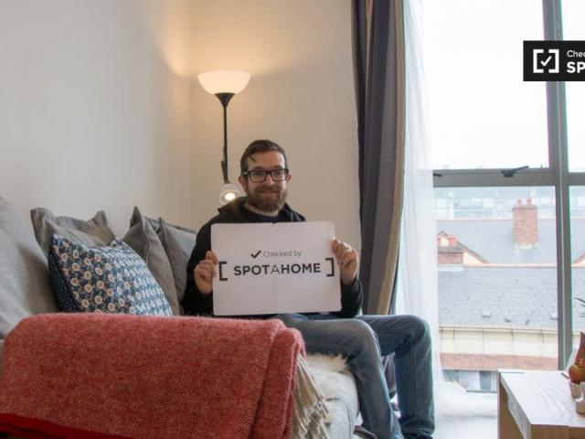 Bright 1 bedroom apartment for rent in Dublin City Center