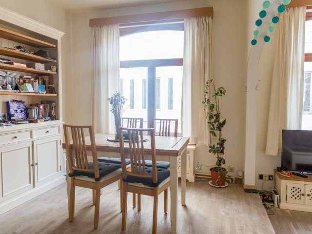 Bright 1 bedroom apartment for rent in Ixelles, Brussels