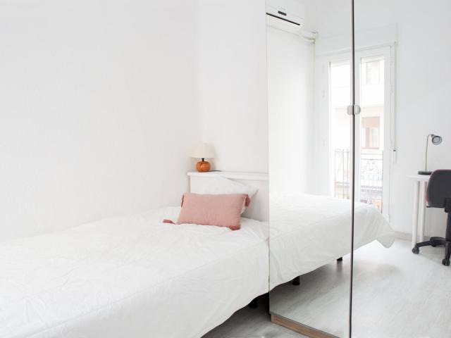 Bright 2 Bedroom apartment with balconies, near Portazgo metro station