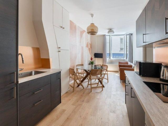 Bright 2BR Apartment with AC near Opera, Paris Amsterdam Apartments for Rent