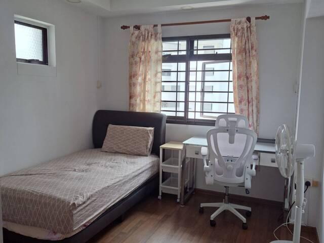 Bright and clean room