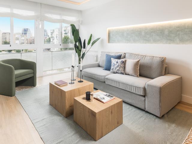 Bright apartment near the Cuatro Torres