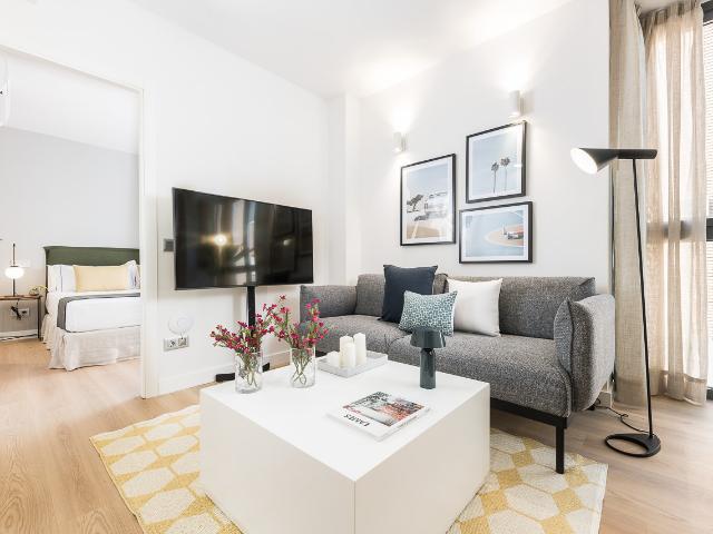 Bright apartment for rent in La Guindalera