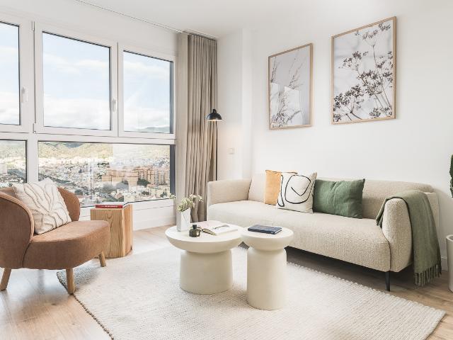 Bright apartment with views of the city