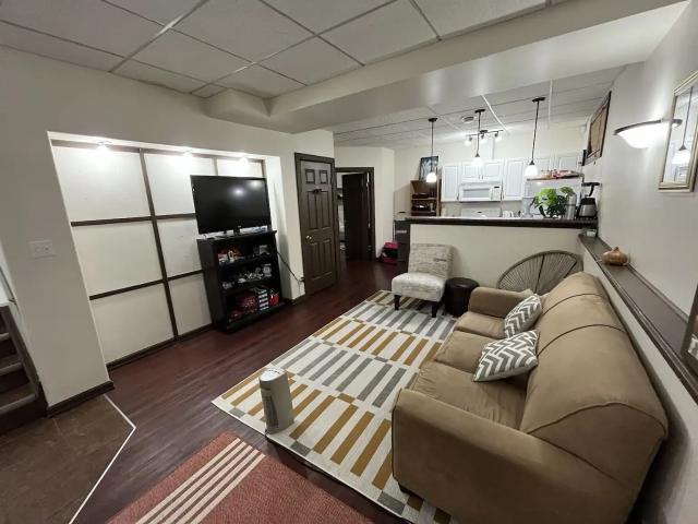 Bright, open basement suite with high ceilings